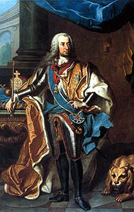 Kurfurst Karl Albrecht als Kaiser Karl VII.